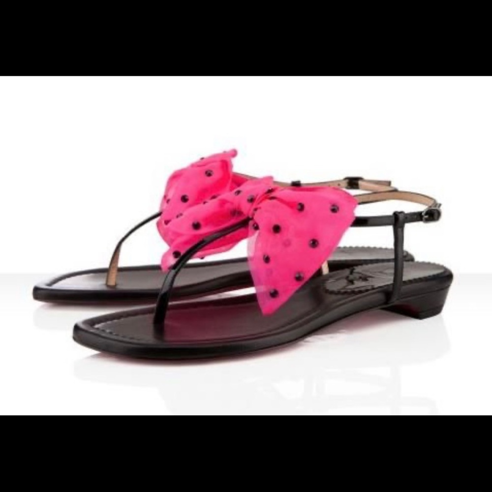 Christian Louboutin Sandal Organza/Strass